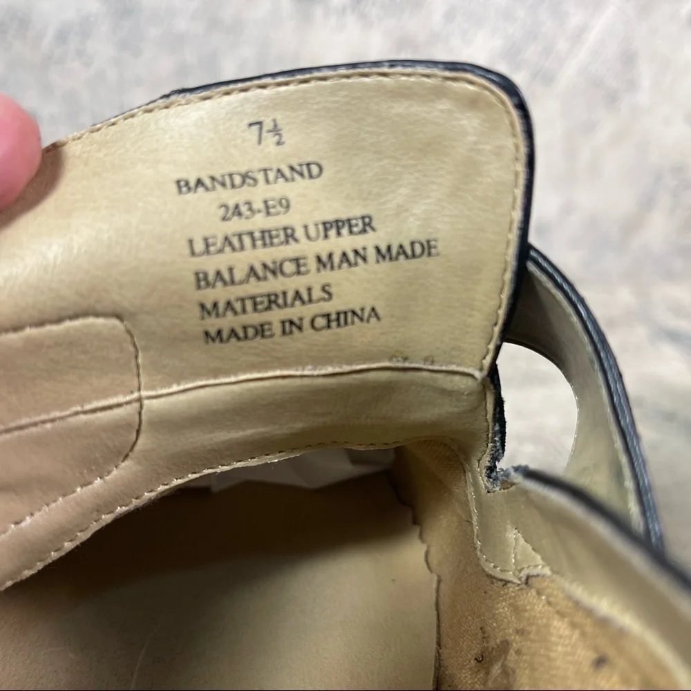 American Eagle Bandstand 90s Y2K Platform Slip On Shoes Chunky Vintage